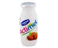 Кисломолочный напиток Actimel земляника-шиповник 6 х 100г