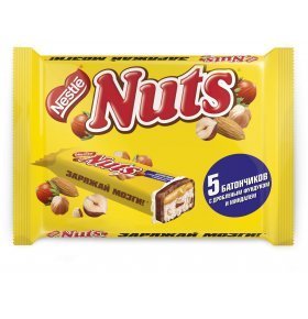 Шоколадные конфеты Nuts 5 х 30 гр