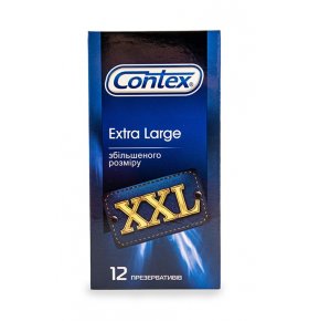 Ппрезервативы Extra Large XXL полнота ощущений Contex 12 шт