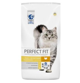 Корм для чувствительных кошек Perfect Fit с Индейкой 1,2 кг