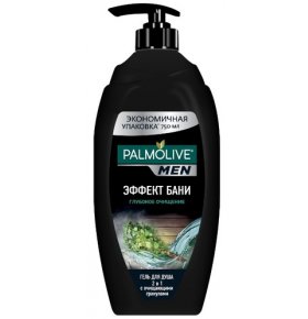 Гель для душа эффект бани глубокое очищение мужской Palmolive 750 мл