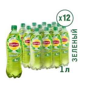 Холодный чай зеленый чай Lipton 12х1 л