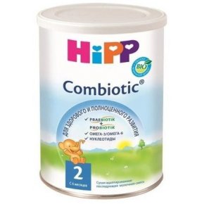Молочная смесь Combiotic 2 Hipp 350 гр