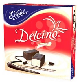 Конфеты маршмеллоу в тёмном шоколаде Delcino E.Wedel 190 гр