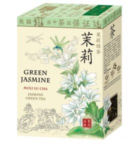 Чай Зеленый Жасмин зеленый китайский Зеленая панда 100 гр