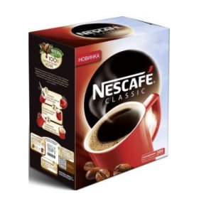 Кофе Классик растворимый гранулированный Nescafe 30 пак