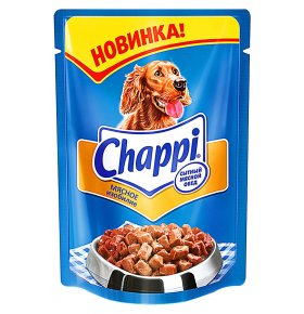 Корм мясное изобилие Chappi 85 гр