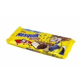 Шоколадные батончики Nesquik криспи 5х18 гр