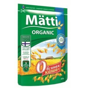 Овсяная каша Organic Matti 400 гр