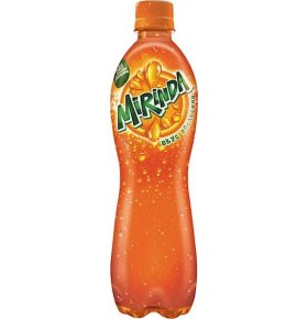 Напиток газированный со вкусом апельсина Mirinda 0,6л