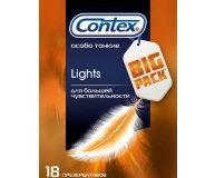 Презервативы Lights максимально чувствительные Contex 18 шт