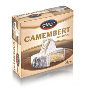 Сыр мягкий с плесенью Камамбер 50% Вандамер 125 гр