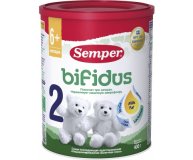 Детское питание смесь Бифидус нутрадефенс 2 молочная Semper 400 гр
