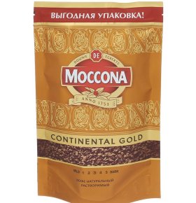 Кофе Continental Gold растворимый Moccona 140 гр