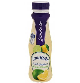 Йогурт питьевой с лимоном и лаймом 1,5% Landliebe 275 гр