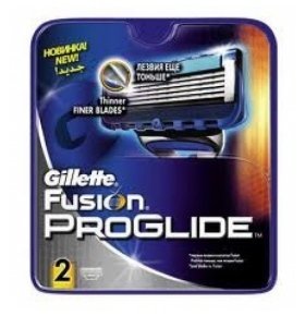 Картридж для бритья Gillette Fusion Proglide 2шт/уп
