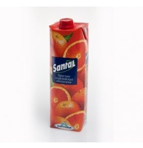 Сок Santal из красного апельсина 1л