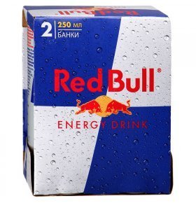 Энергетический напиток Red Bull 0,25 л 2 шт