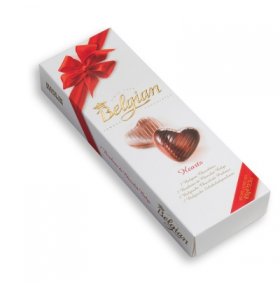 Шоколад The Belgian, Chocolate Hearts 65Г