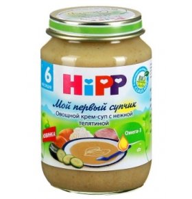 Пюре Крем-суп Hipp 190 гр