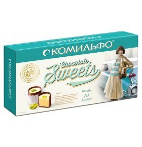 Шоколадные конфеты фисташка Комильфо 116 гр