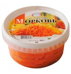 Морковь по-корейски фэг 300 гр