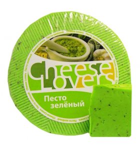 Сыр песто зеленый 50% вес Cheese lovers 1 кг