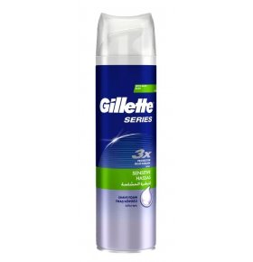 Пена для бритья Series для чувствительной кожи Gillette 100 мл