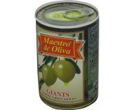Оливки зеленые гигантские с косточкой Maestro de Oliva 432 г