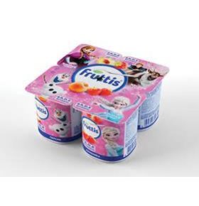 Продукт йогуртный Fruttis клубника-персик Холодное сердце 110г