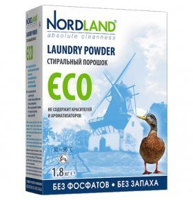 Стиральный порошок Nordland Eco без фосфатов 4,5 кг