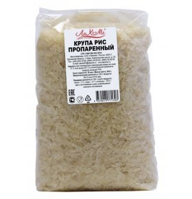Крупа рис пропаренный Лакоме 900 гр