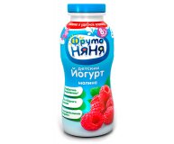 Йогурт питьевой Малина для детей с 8 месяцев 2,5% ФрутоНяня 200 мл