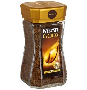 Кофе Gold натуральный растворимый сублимированный Nescafe 95 гр