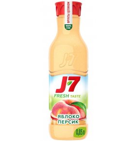 Сок яблоко персик Fresh Taste J7 850 мл