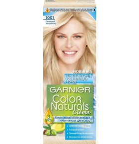 Крем-краска для волос 1001 Color Naturals Garnier 110 мл