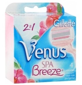 Картридж Gillette VENUS SPA Breeze 4шт/уп