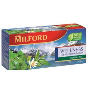 Чай Детокс травяной Milford 20 пакетиков