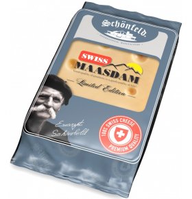 Сыр Schonfeld Swiss Maasdam Limited Edition 48% 200 г
