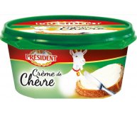 Сыр Creme De Chevre плавленный с белой плесенью 50% President 125 гр