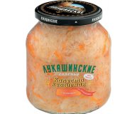Капуста квашеная по-домашнему с морковью Лукашинские 670 гр