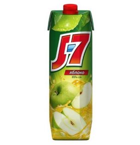 Сок J7 Зеленое яблоко 0,97 л