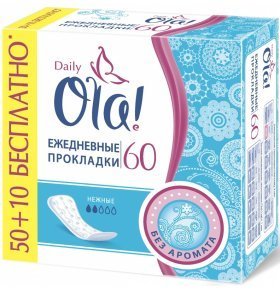 Прокладки гигиенические Ola! Daily 60шт
