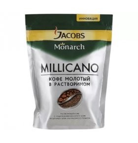 Кофе растворимый Jacobs Monarch Millicano 150г