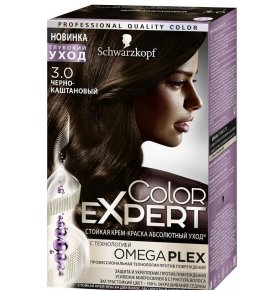 Краска для волос Color Expert 3.0 Черно-каштановый Schwarzkopf 167 мл