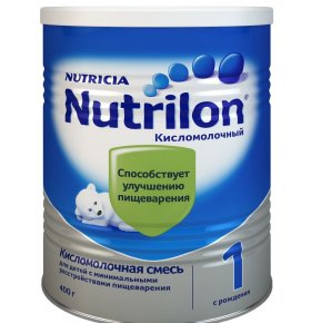 Детское питание смесь Кисломолочный сухая молочная адаптированная с рождения Nutrilon 400 гр