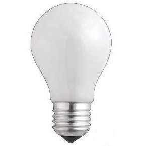 Лампа накаливания A1 40W E27 матовая Ge 1 шт