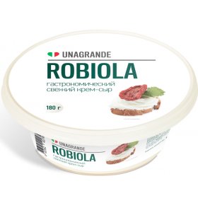 Сыр Робиола мягкий 65% Unagrande 180 гр