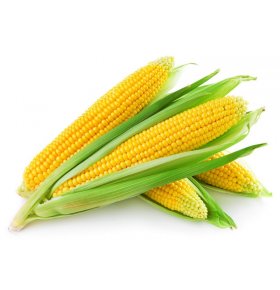 Кукуруза неочищенная лоток кг