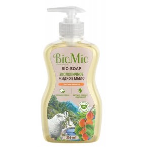 Жидкое мыло с маслом абрикоса BioMio 300 мл